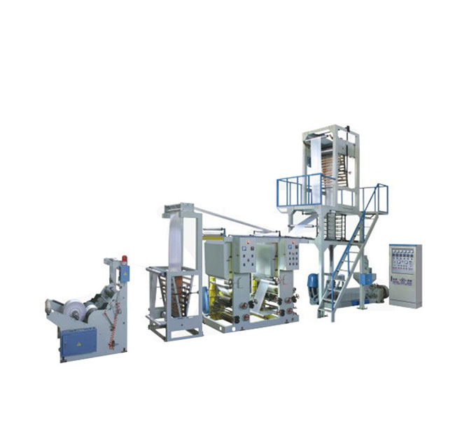 PE Blown Film Rotogravure Printing Line Machine